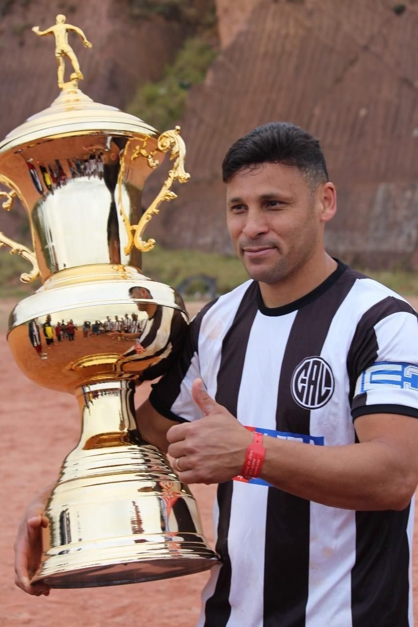 Fábio Batata, o capitão do título do Atlético Lajeado